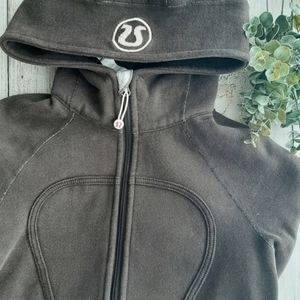 Lululemon Brown Pink Scuba Hoodie 4 sweater Yoga